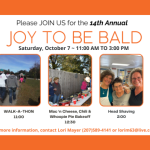 Joy to be Bald, cancer fundraiser, Waldo County, Maine, Liberty, cancer fundraiser